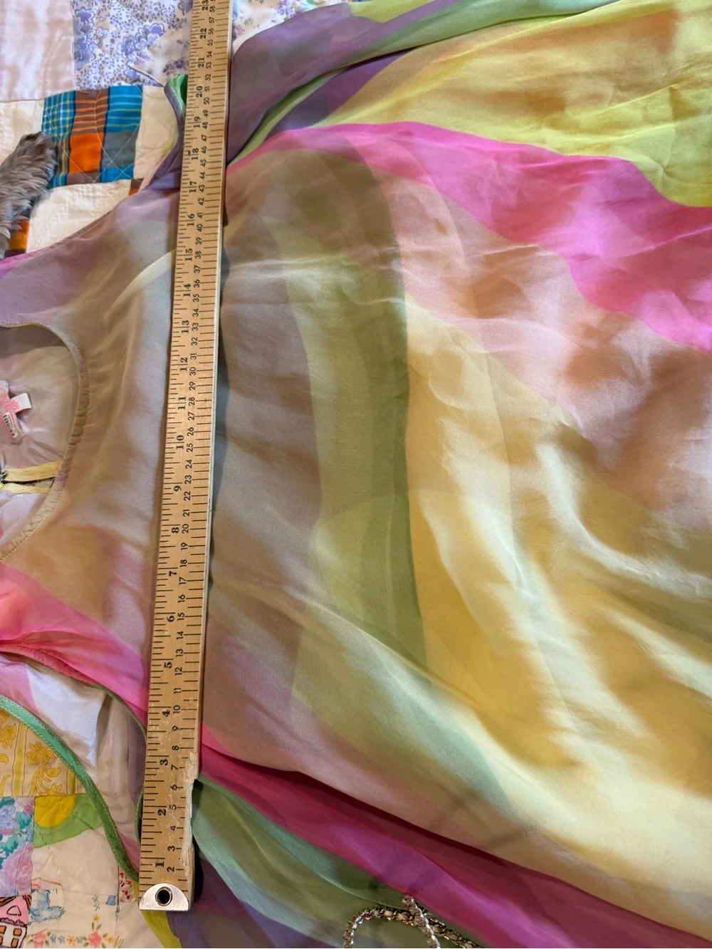 Siddhartha Bansal Multicolor Abstract Watercolor Maxi Dress MP Boho